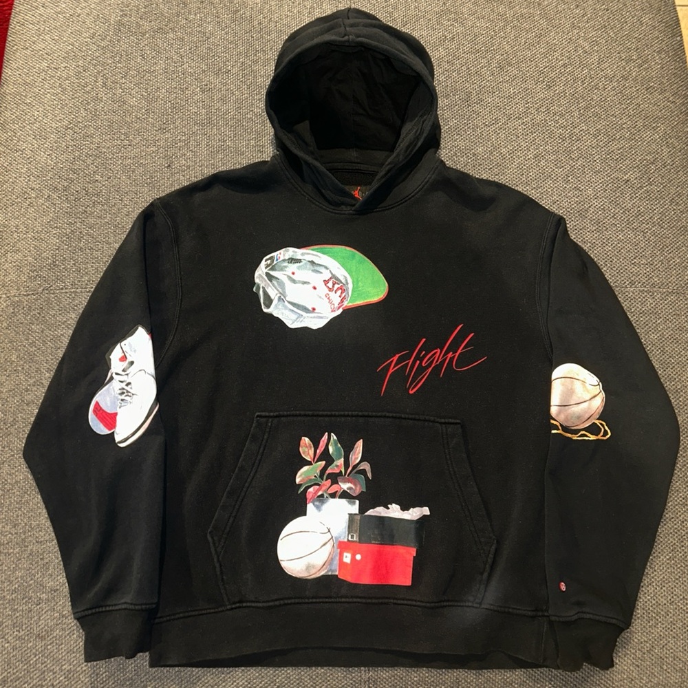 Rare Y2K Nike Air Jordan Flight Workd Tour Hoodie